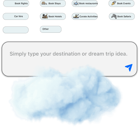 Step 1: Tell Dimba your destination